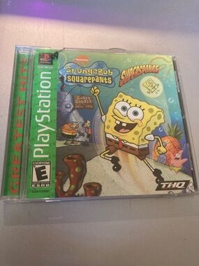 PlayStation SpongeBob supersponge video game Nickelodeon boot tested see pics
